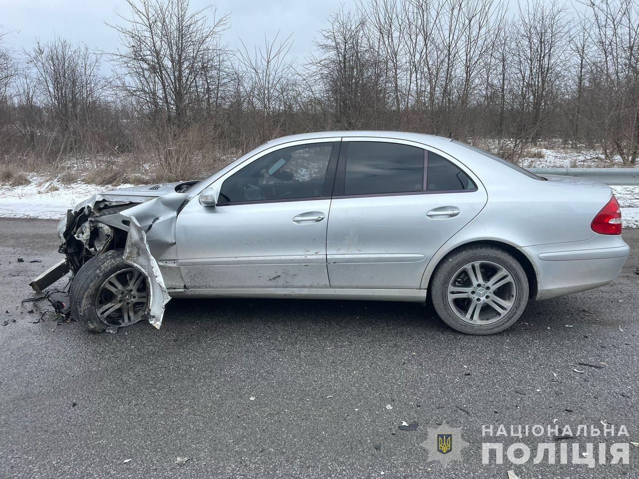 На Вінниччині у потрійному ДТП зіткнулись Mercedes, Volkswagen та Volvo