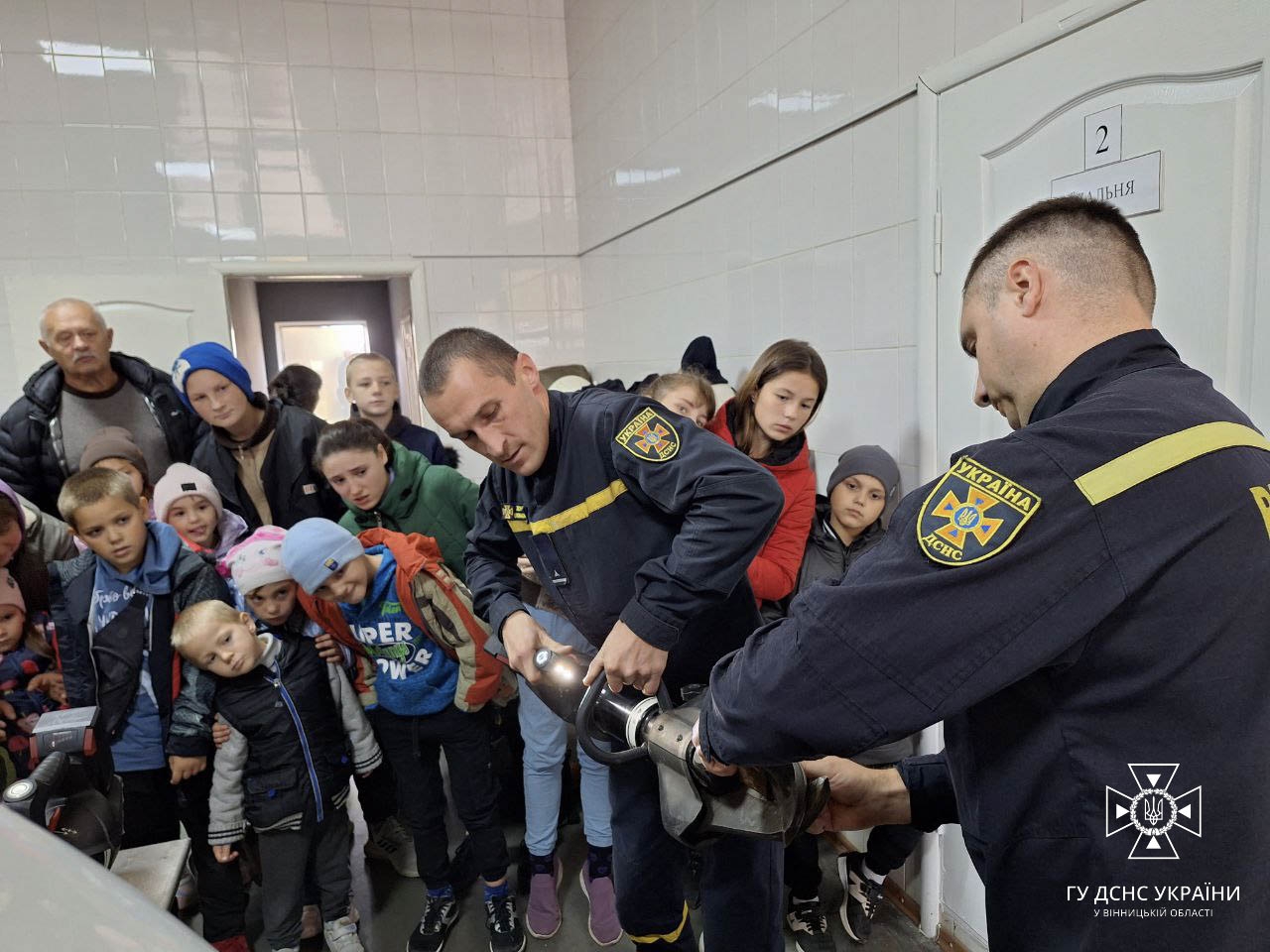 У гості до літинських та іллінецьких рятувальників завітали ліцеїсти