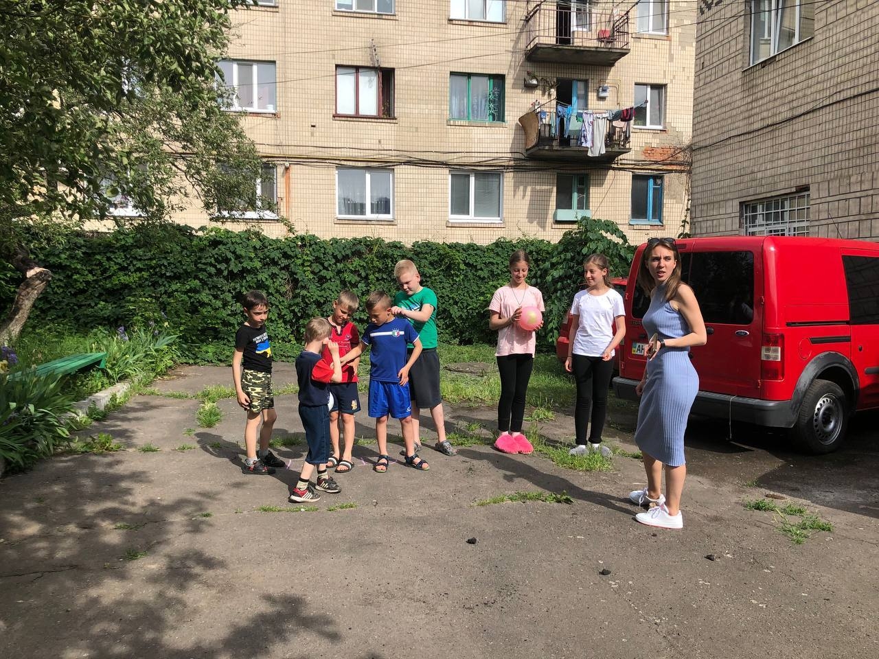 У Вінниці організували майстер-клас для діток-переселенців