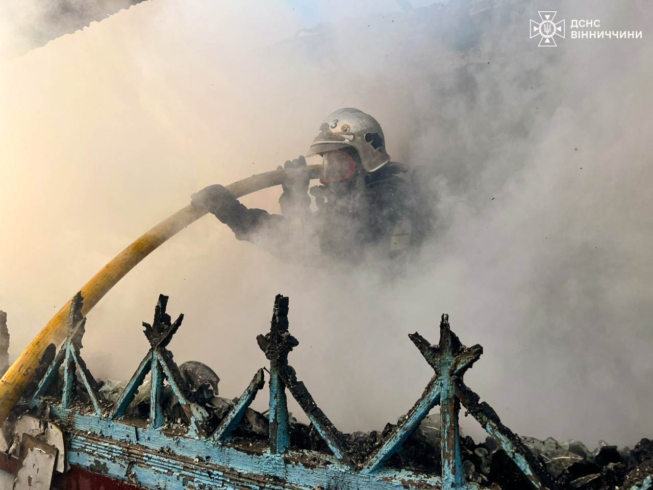 У Вінницькому районі під час пожежі в приватному будинку загинув 70-річний чоловік