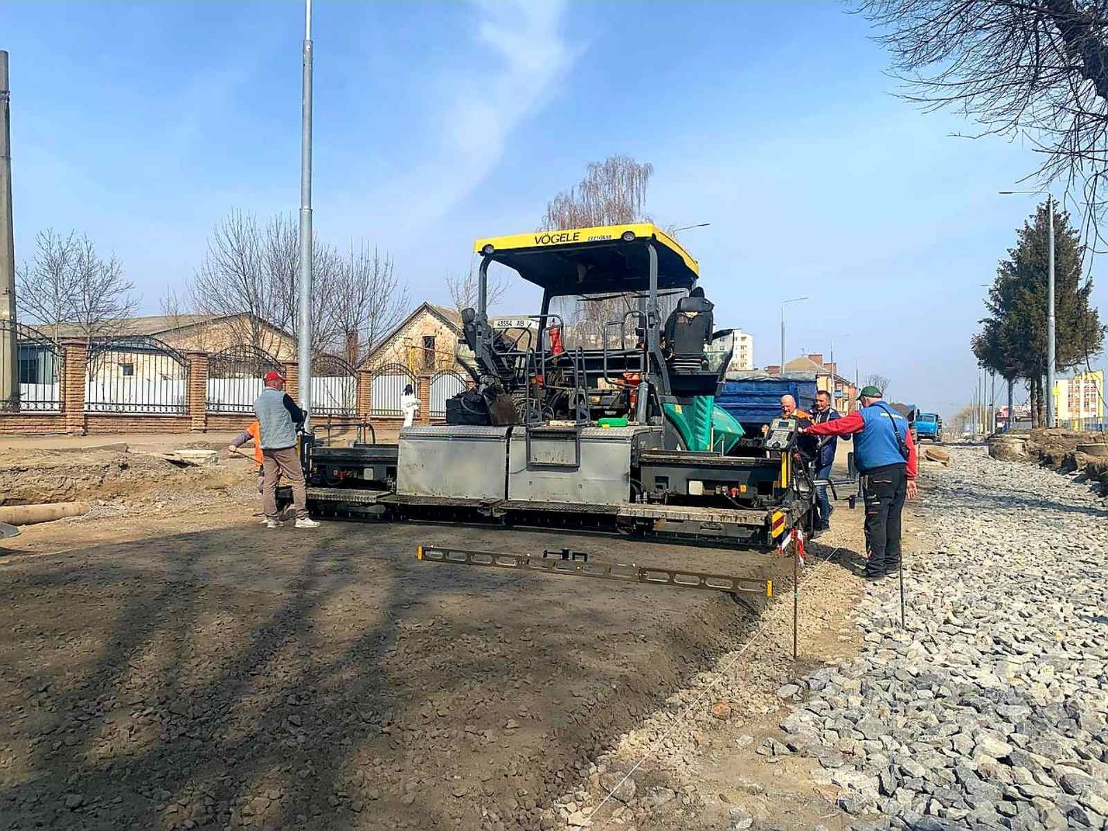 На Батозькій у Вінниці підготували основу під "оксамитовий шлях" для трамваїв