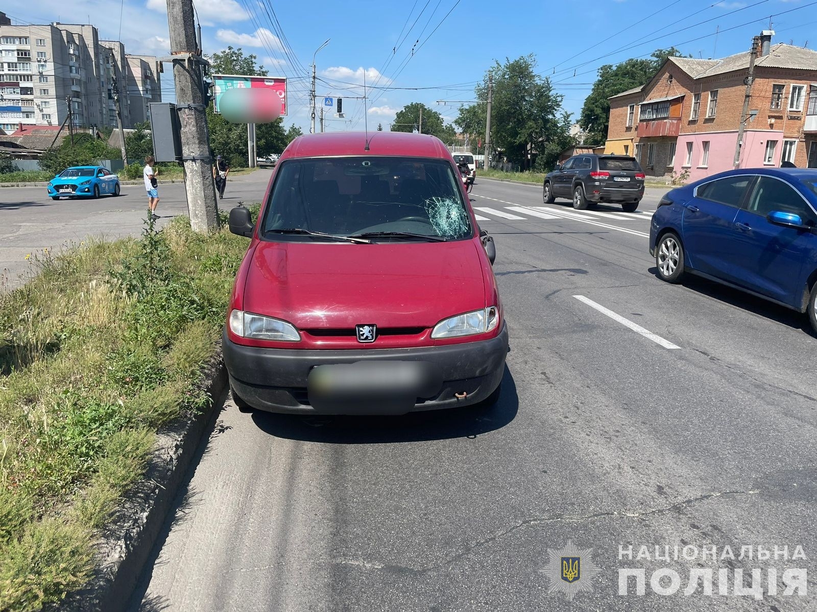 На Вінниччині в ДТП постраждали водій, пішохід та пасажирка