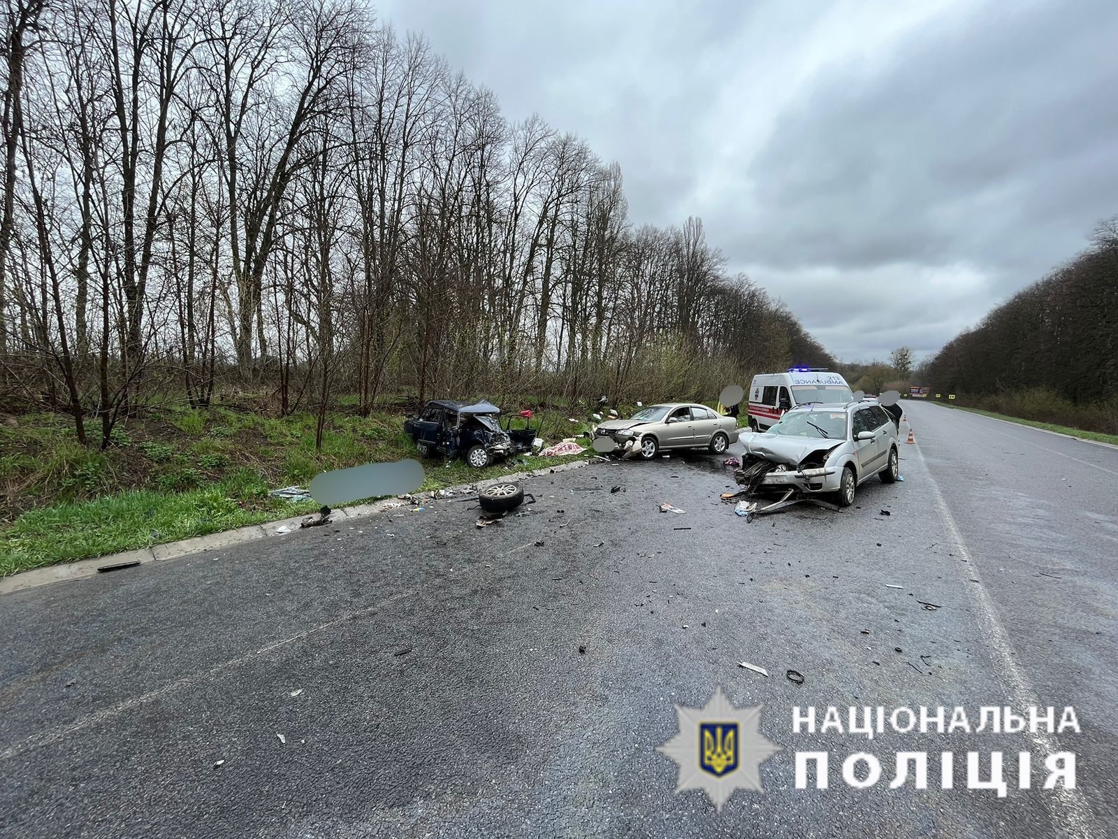 У Гайсинському районі Ford зіткнувся з ВАЗом - загинуло подружжя