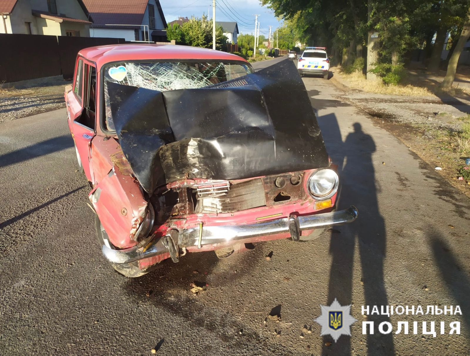 У Вінниці водій автомобіля ВАЗ-2101 таранив дерево