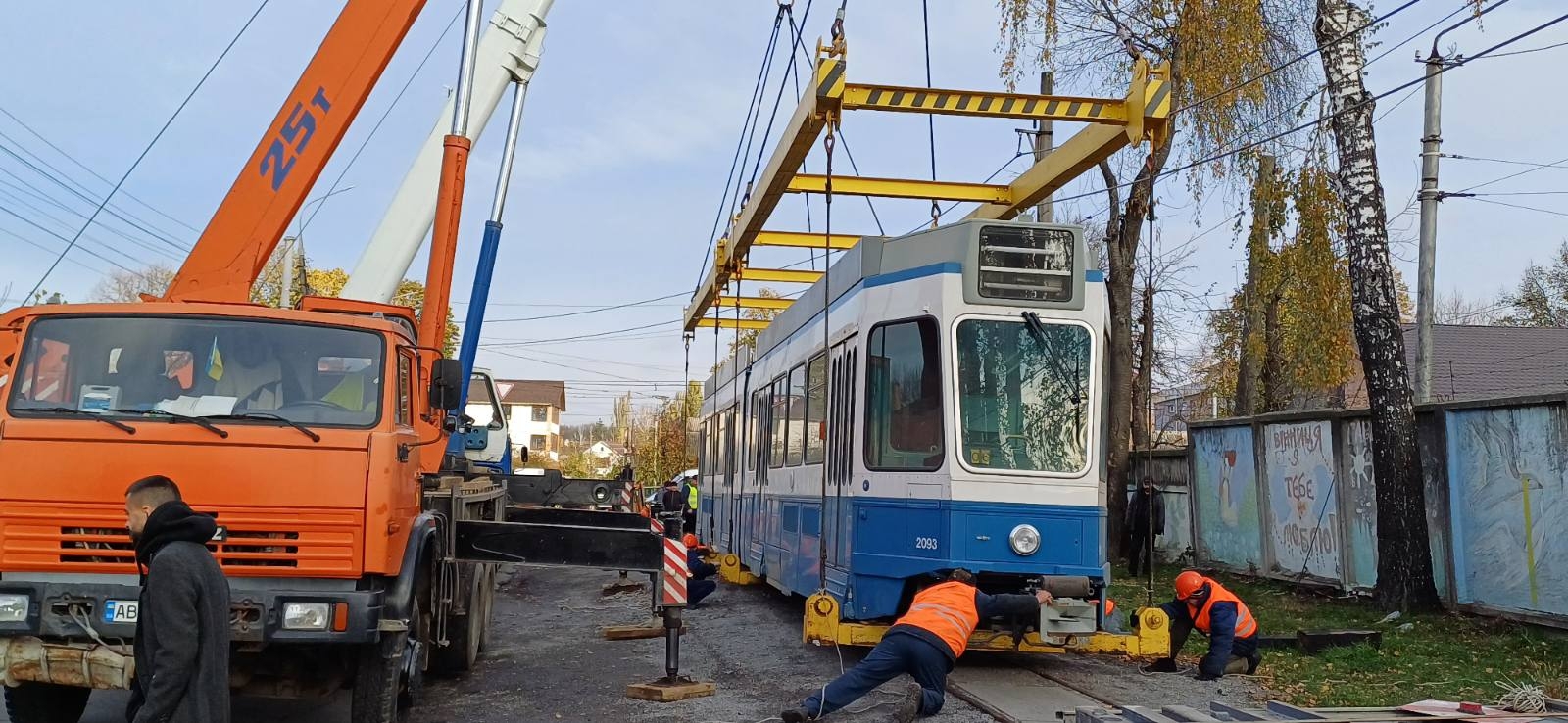 До Вінниці зі Швейцарії прибув черговий трамвай «Tram2000»