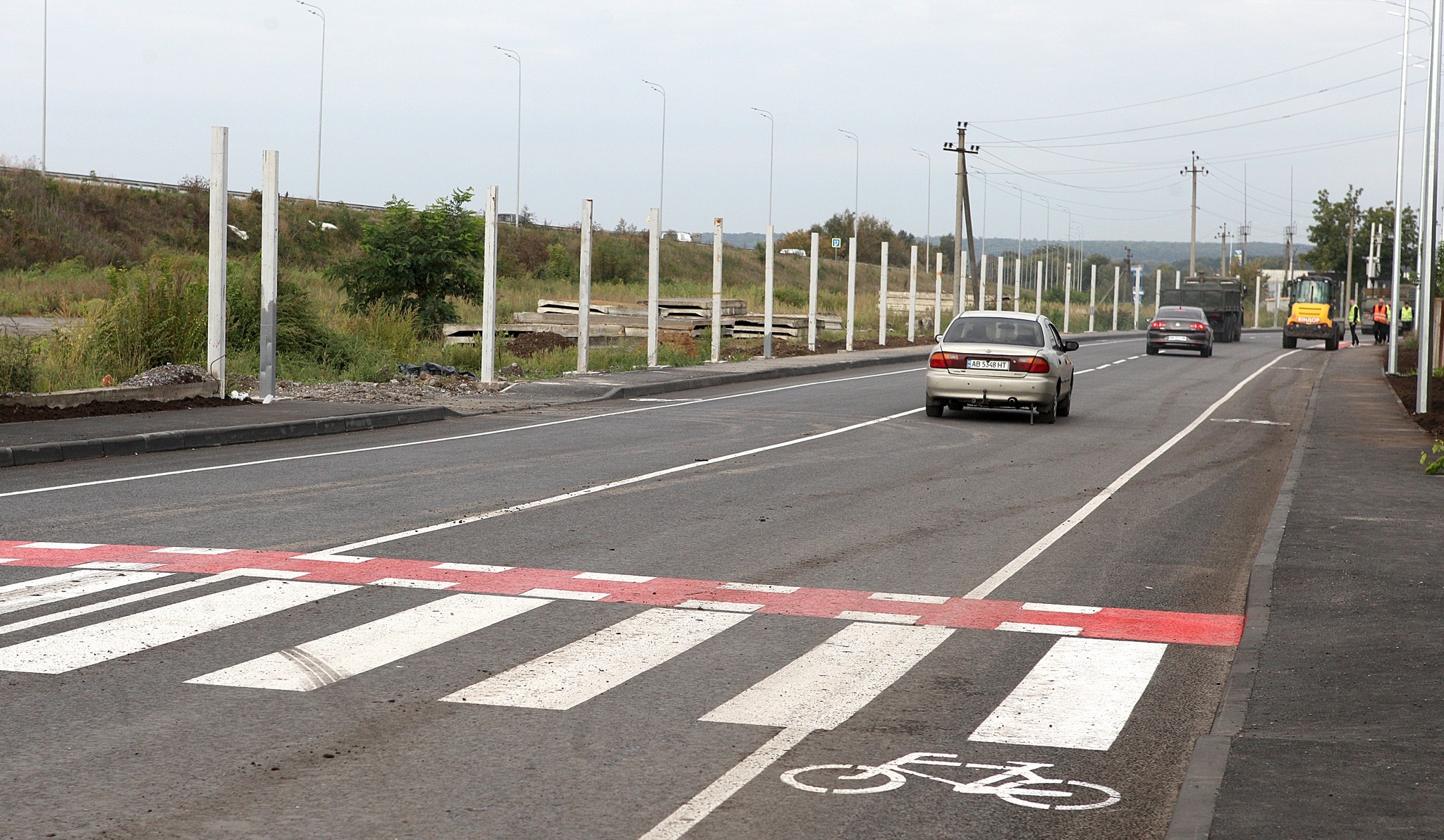 У Вінниці відремонтували ділянку, що сполучає вул.Зулінського та Житомирське шосе