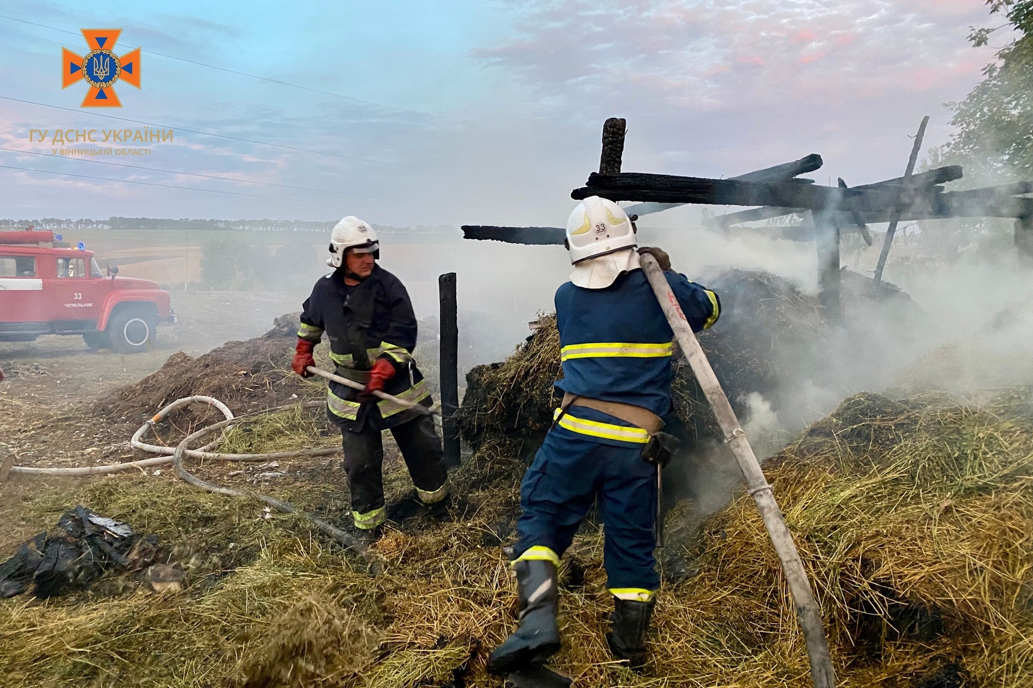 Рятувальники Вінниччини за добу ліквідували 12 пожеж