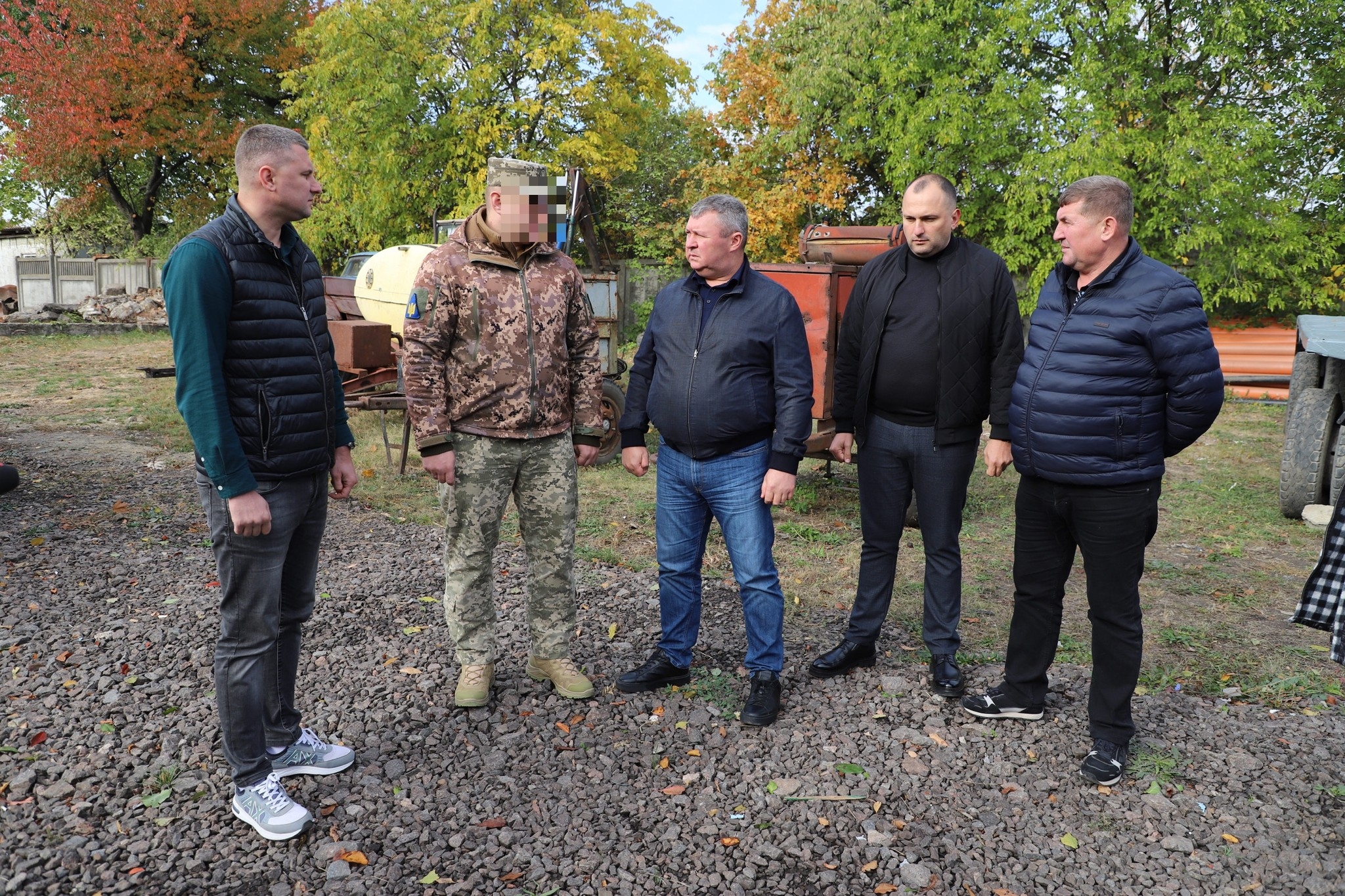 В рамках роботи Гумштабу Крижопіль відправив автомобіль на фронт