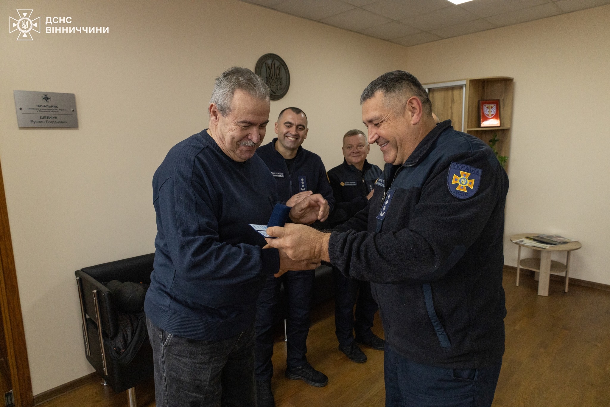 Вінницькі рятувальники отримали чергові спецзвання