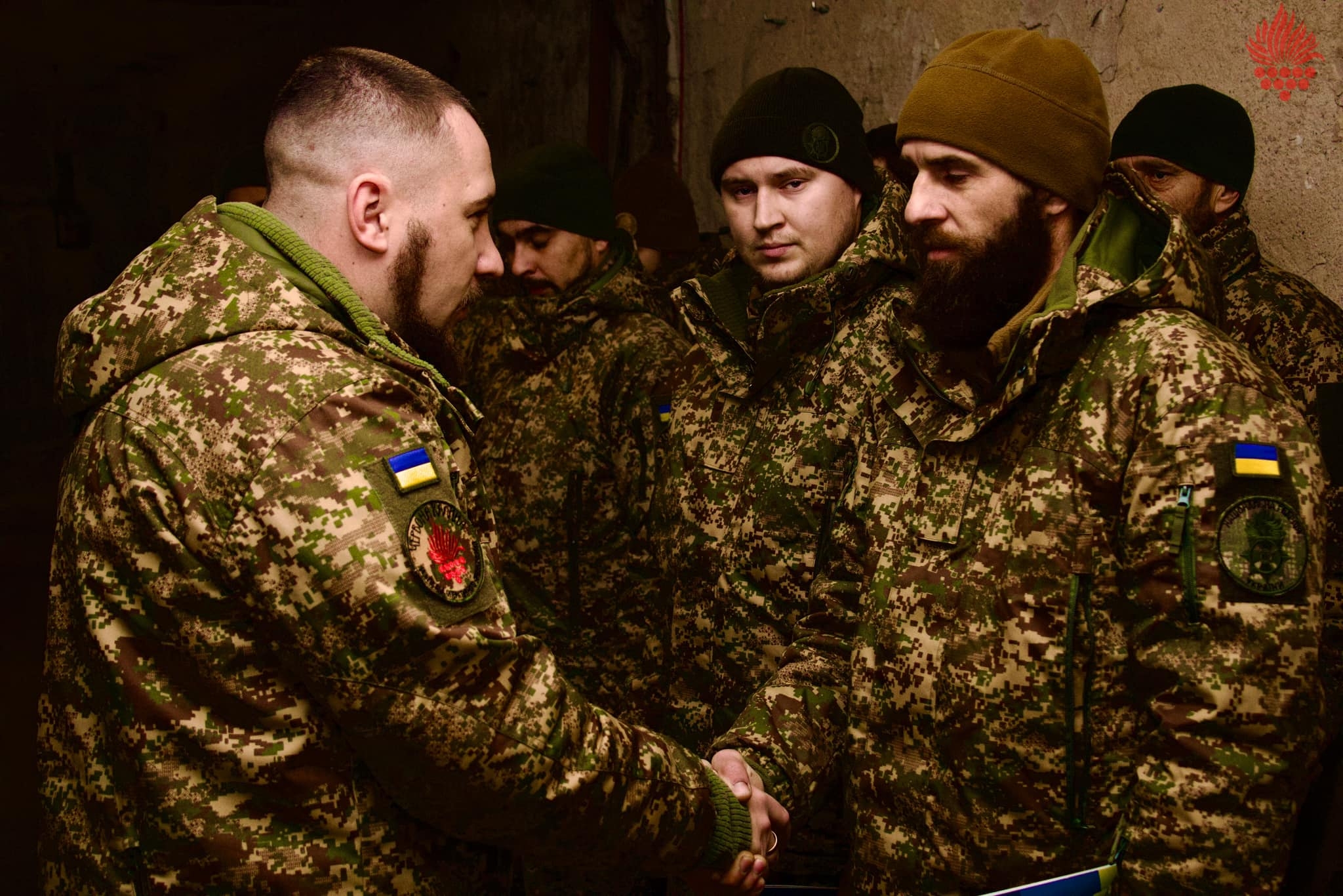 На Покровському напрямку вручили нагороди воїнам вінницької бригади «Червона Калина»