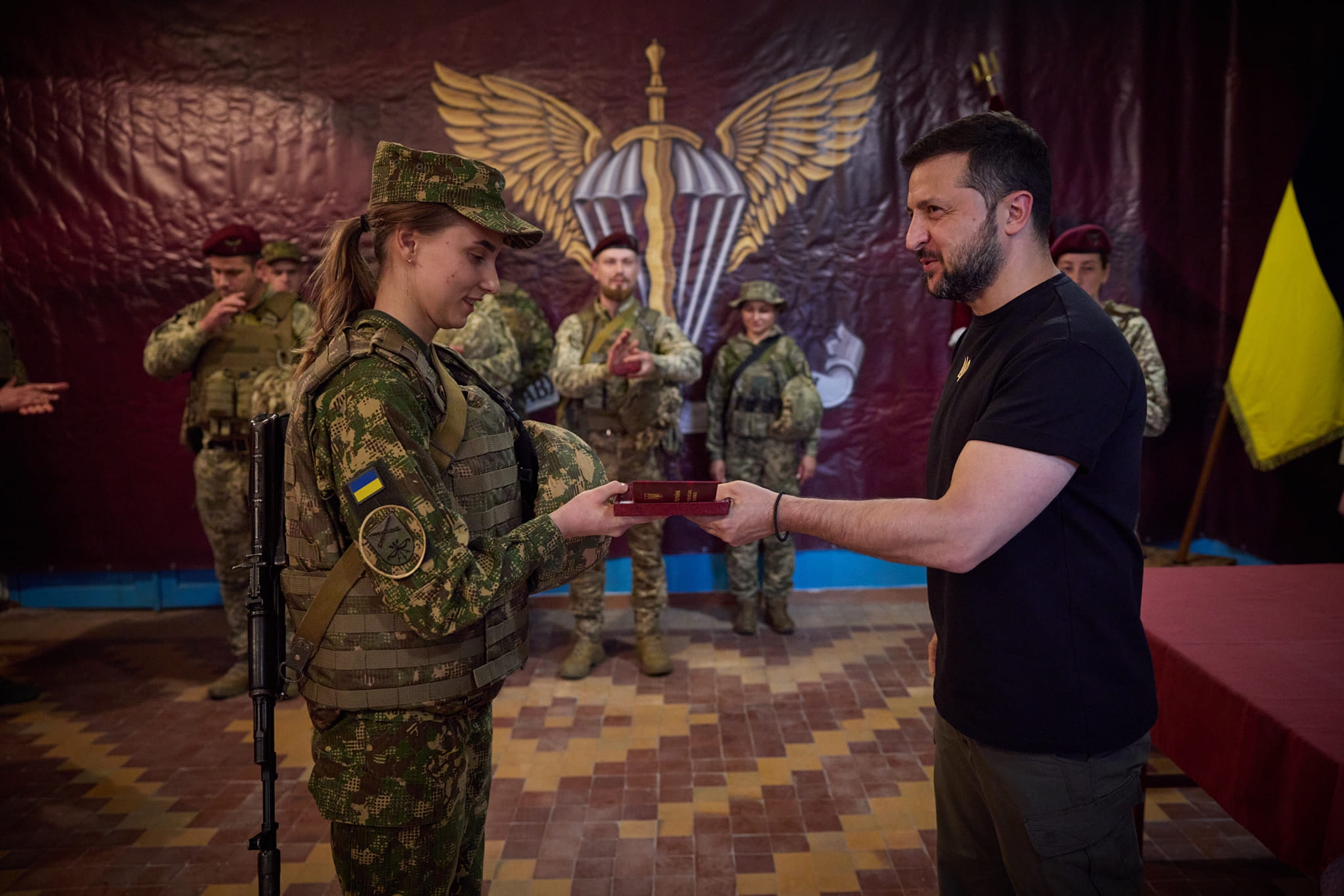 Президент нагородив бійців вінницької бригади Нацгвардії державними нагородами