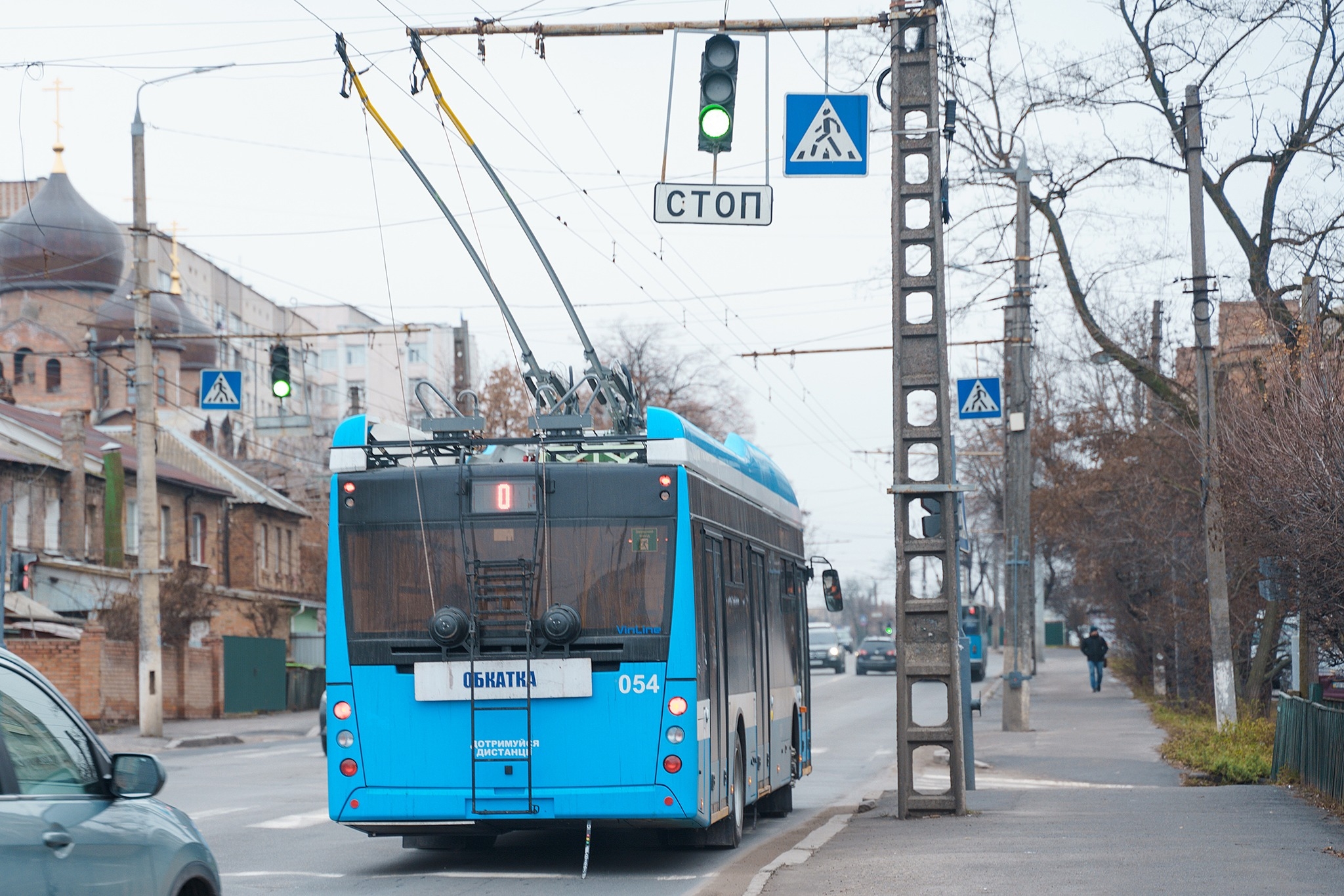 У Вінниці тестують восьмий тролейбус VinLine, зібраний цього року