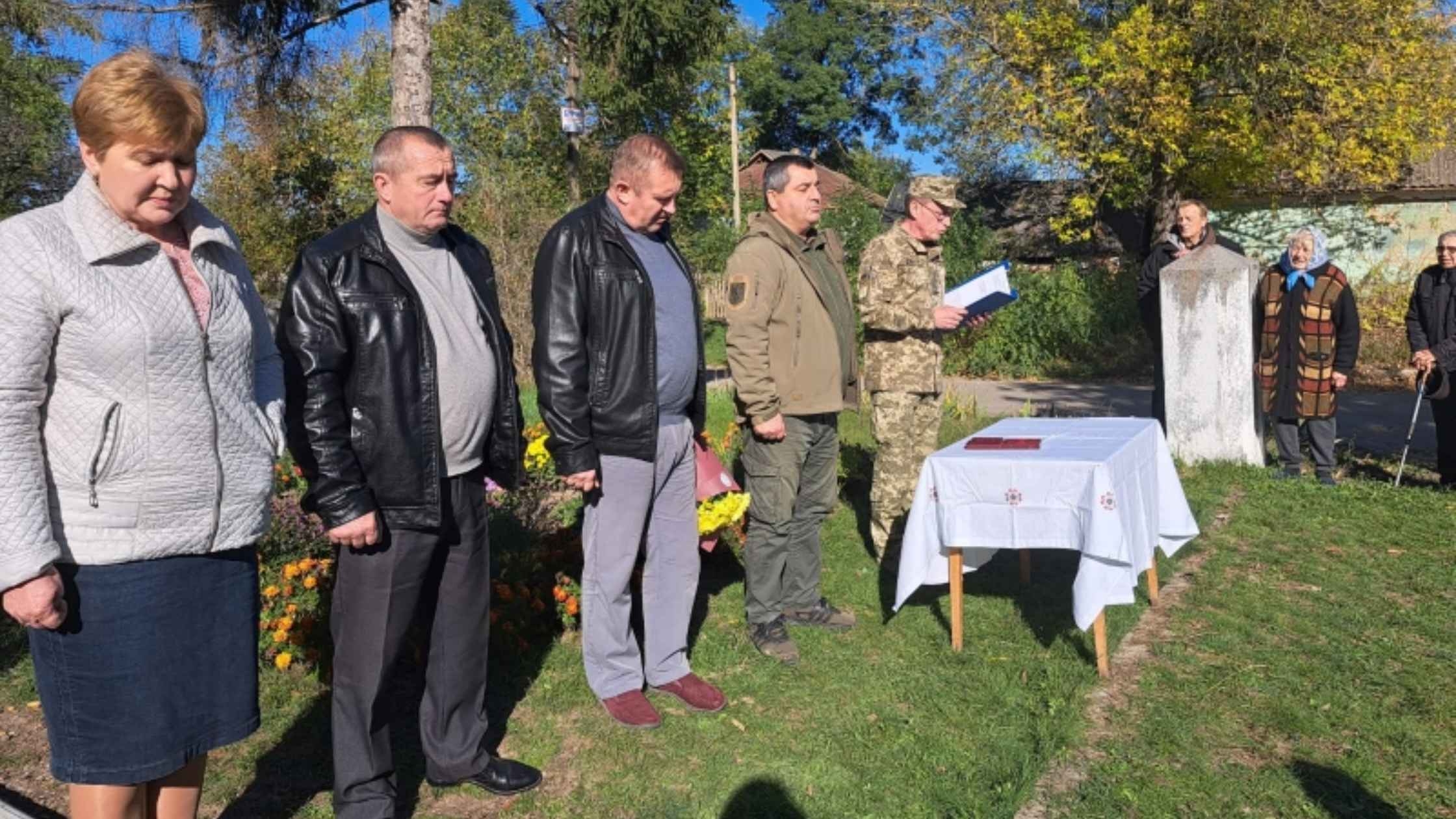 На Вінниччині захисника Валерія Кричка нагородили орденом «За мужність» III ступеня посмертно