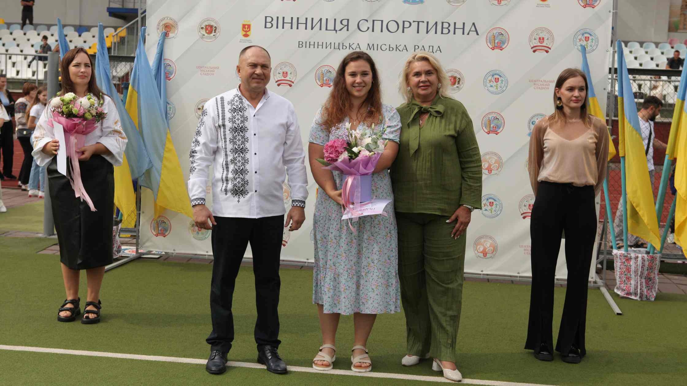 У Вінниці в День фізкультури та спорту нагородили кращих спортсменів міста