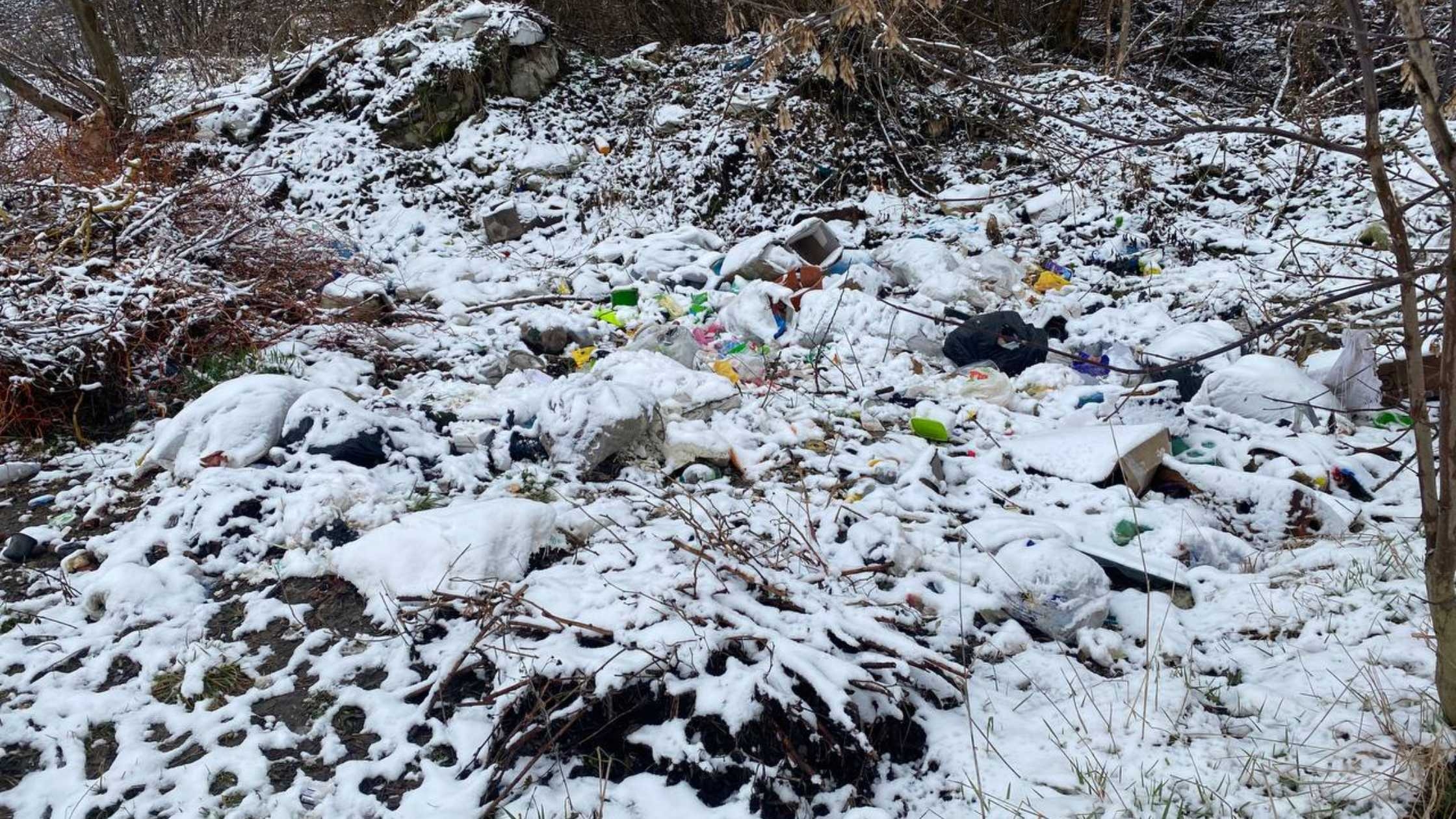 В Крижопільській громаді виявили стихійне сміттєзвалище