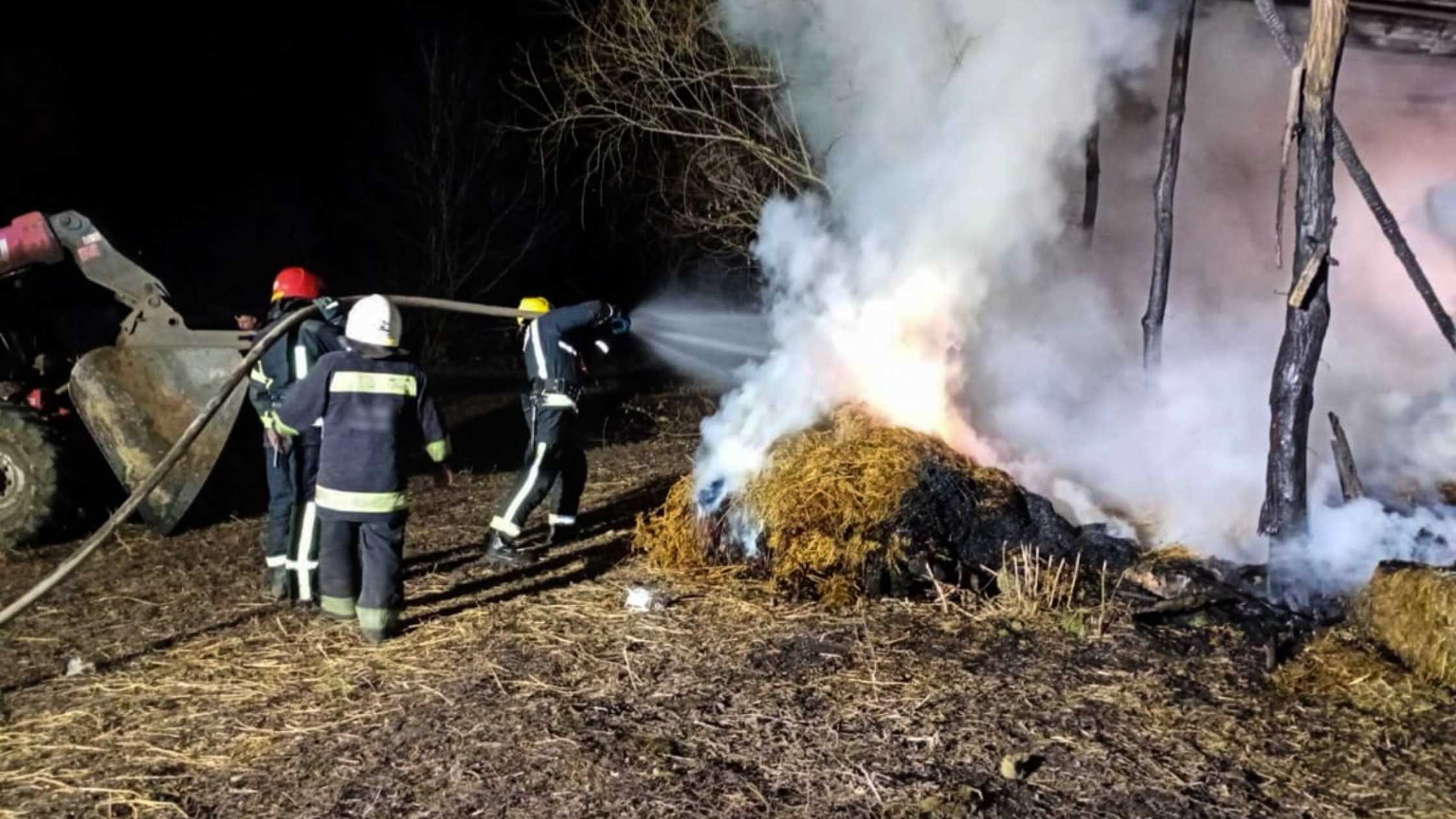 В Томашпільській та Калинівській громаді горіли житлові будинки