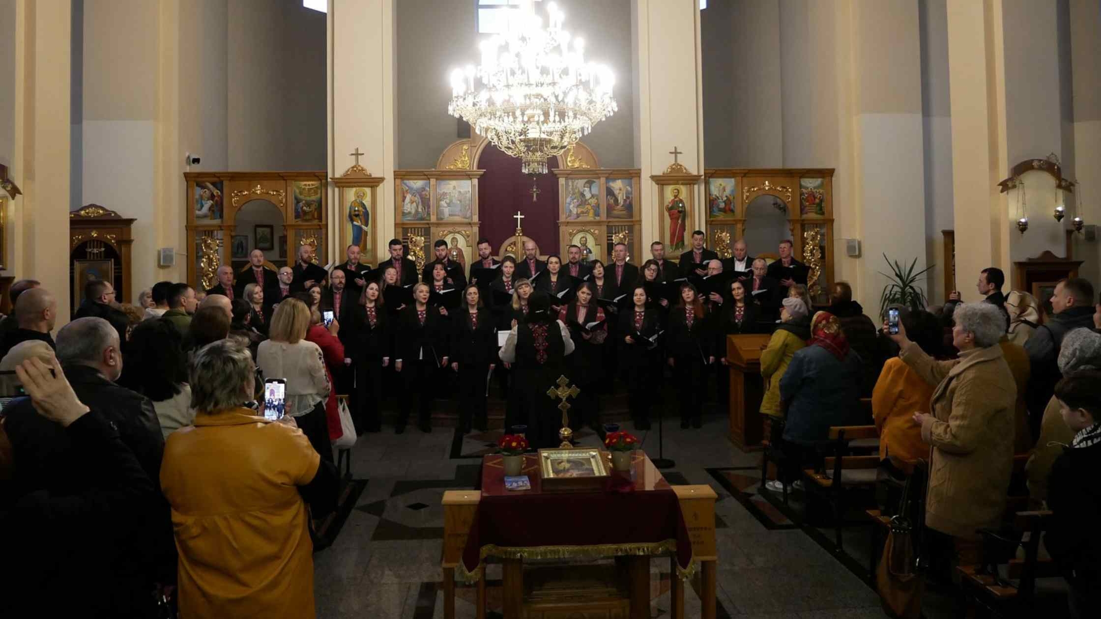 У Вінницькому храмі відбувся благодійний концерт «Мелодії Шевченкового слова»