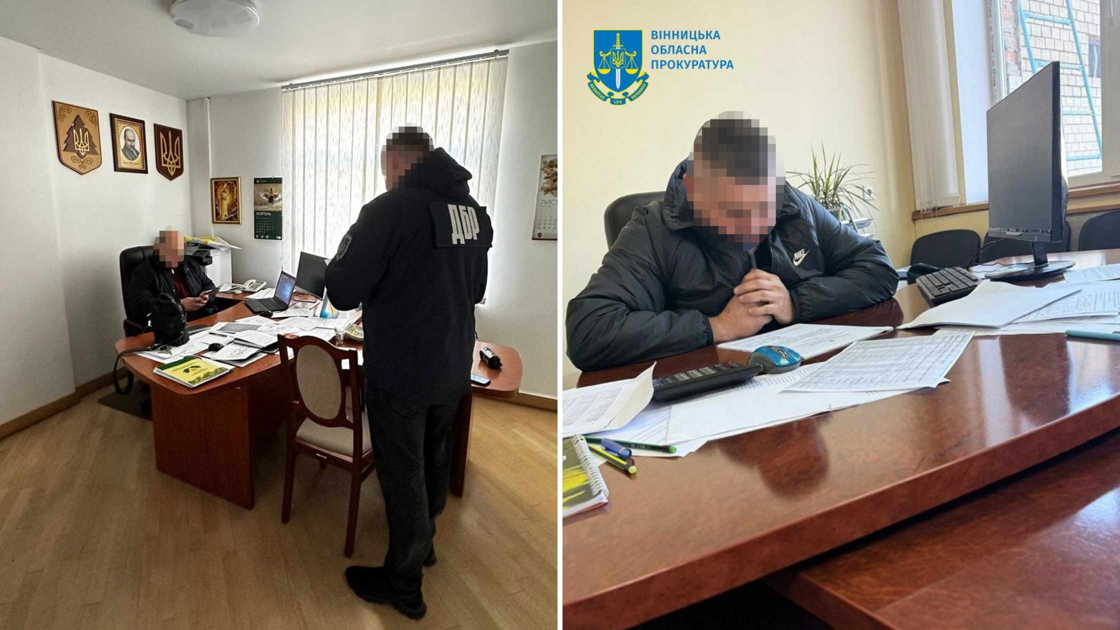 Вінницькі прокурори повідомили про підозру посадовцям, які незаконно вирубували дерева у Летичівському лісогосподарстві