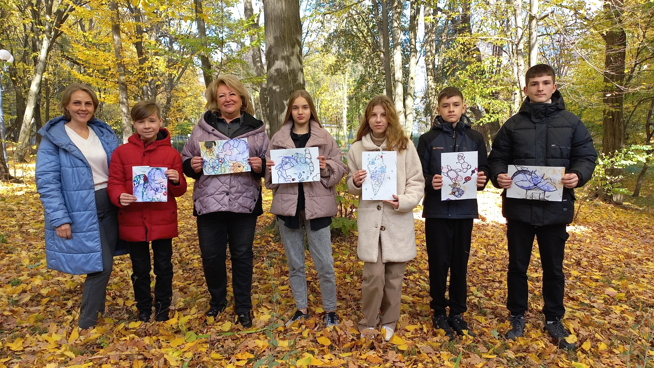 У Вінниці провели заняття з арттерапії для юних містян та переселенців