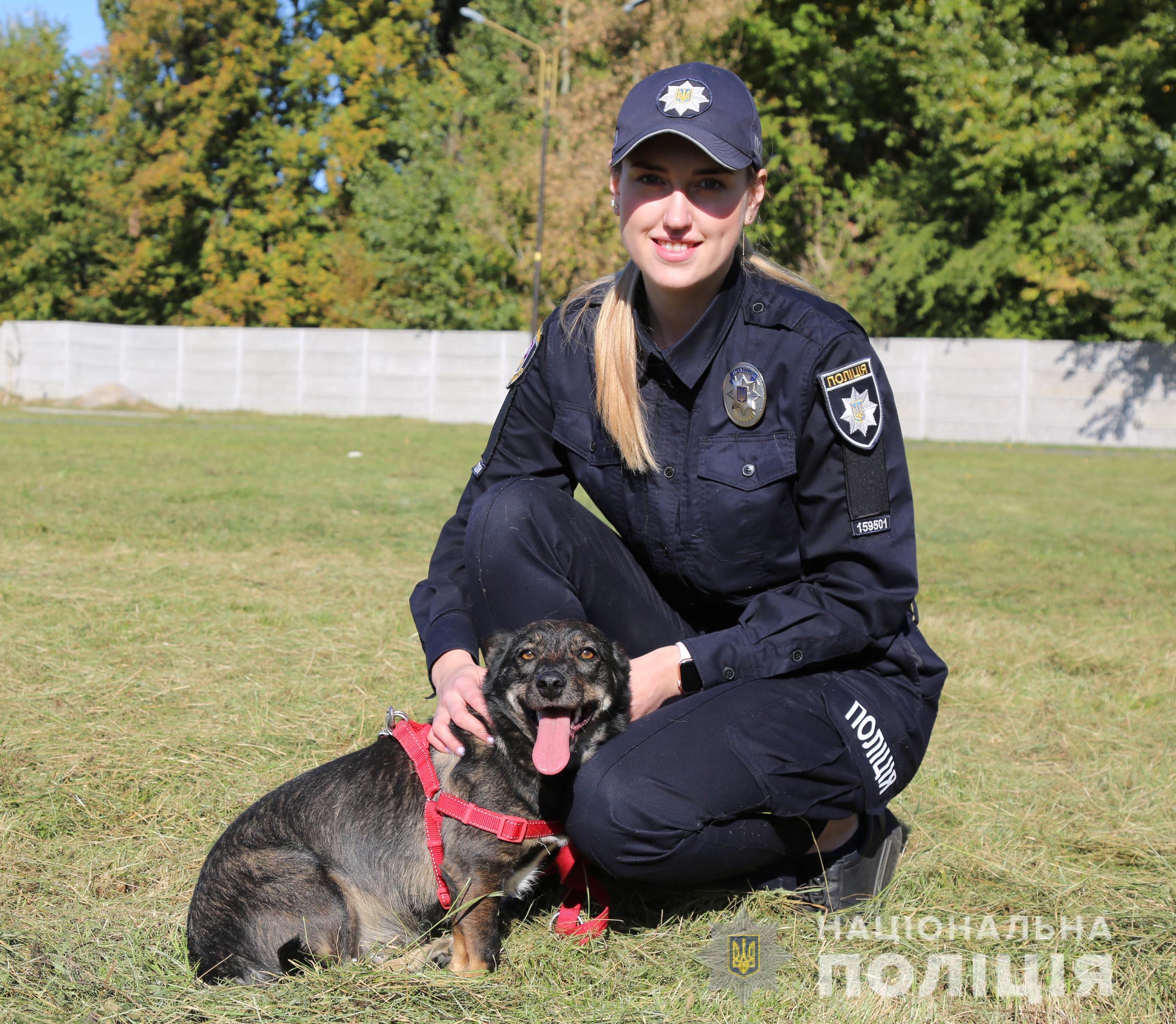 У Вінниці копи влаштували соціальну акцію аби привернути увагу людей до безпритульних тварин