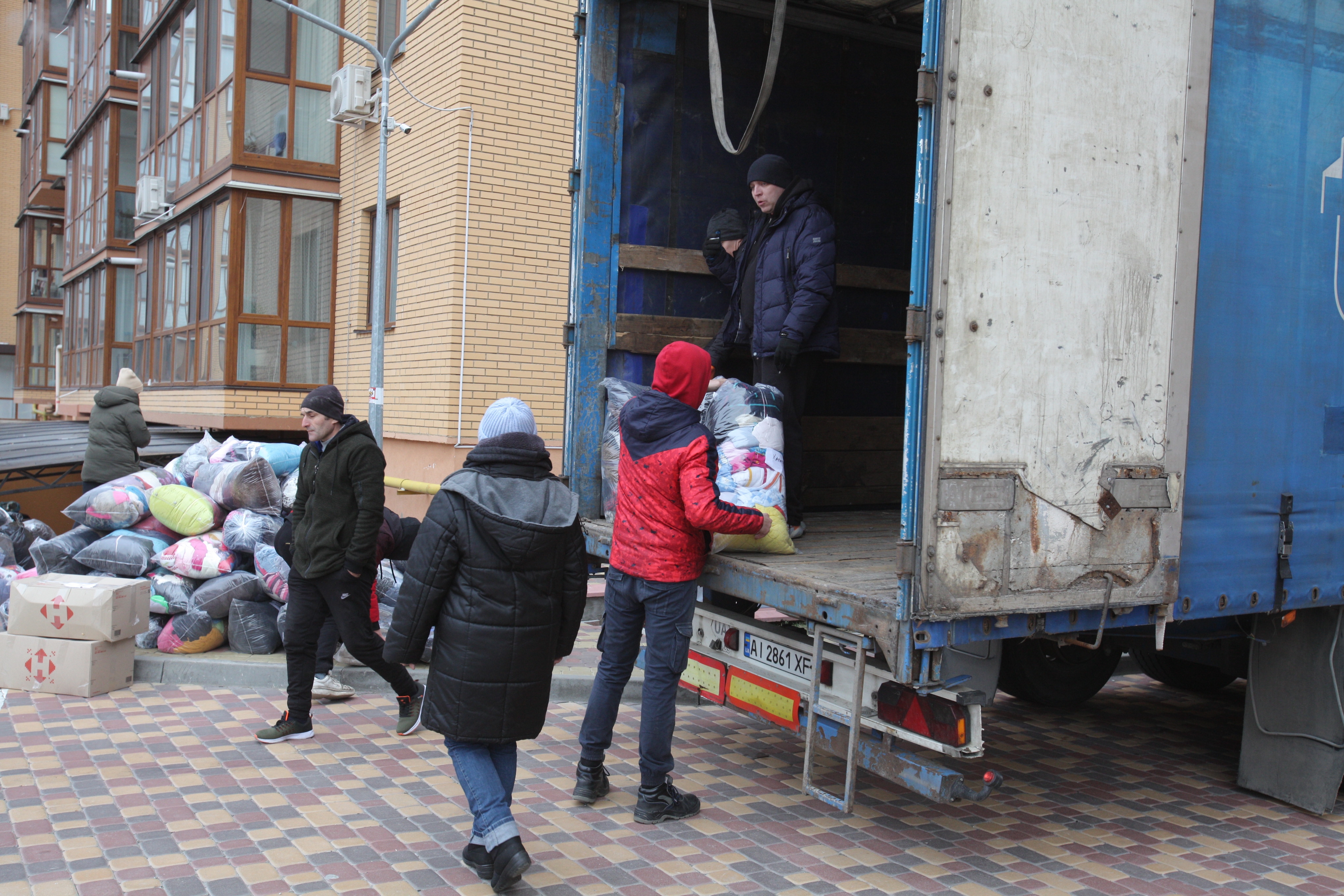 Вінничани відправляють до Балаклії черговий гуманітарний вантаж