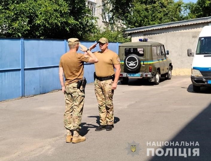 Зведений загін вінницьких поліцейських вирушив у зону ООС