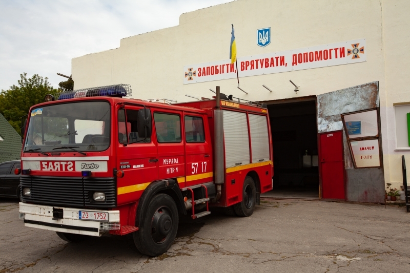 Польське місто Хойна подарувало Мурафській громаді пожежний автомобіль