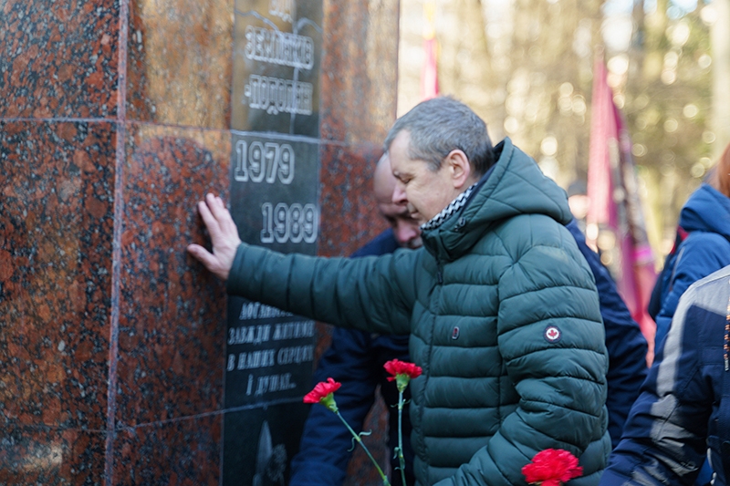 У Вінниці вшанували пам’ять воїнів – учасників бойових дій на території інших держав