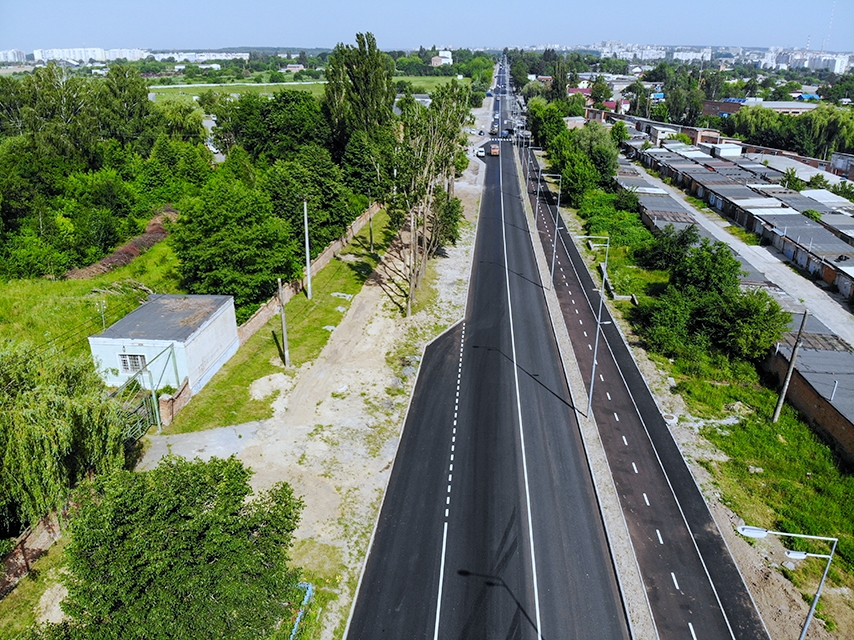 У Вінниці завершуються роботи з капітального ремонту Сабарівського шосе