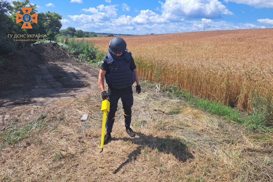 У Липовецькій громаді знайшли та знищили боєприпаси часів Другої світової