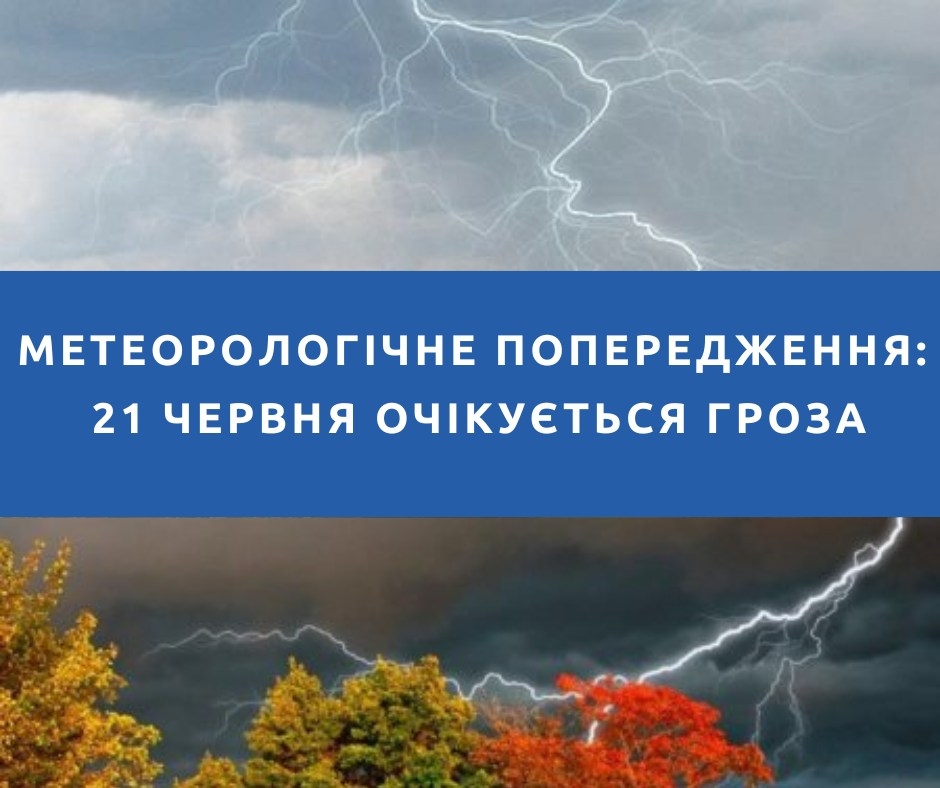 У Вінниці та області обіцяють грози щонайменше ще на два дні 