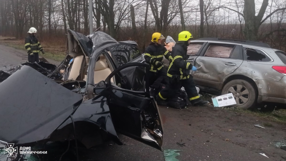 На Вінниччині в аварії загинули чотири людини, ще двоє отримали травми