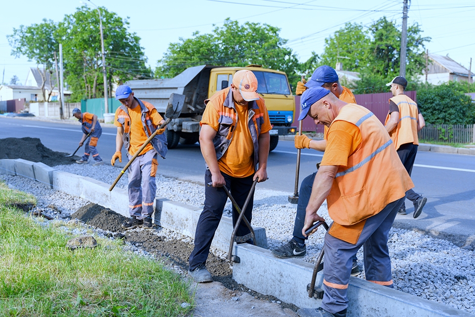 У Вінниці продовжили комплексну реконструкцію вулиці Данила Нечая