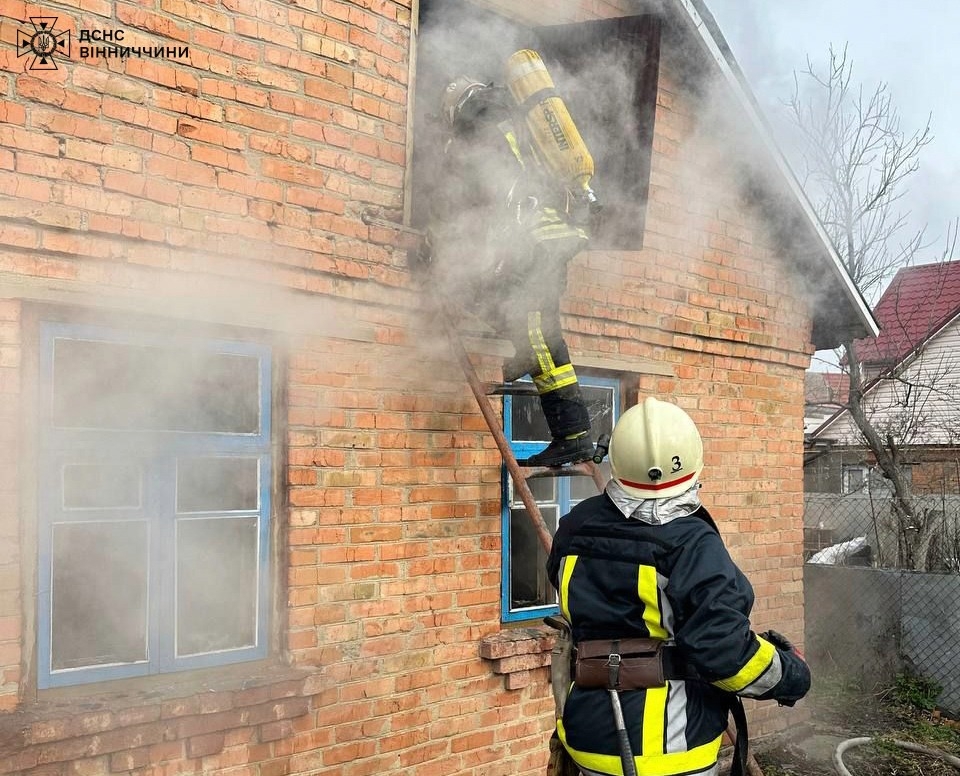 У Вінниці під час пожежі загинув 69-річний чоловік