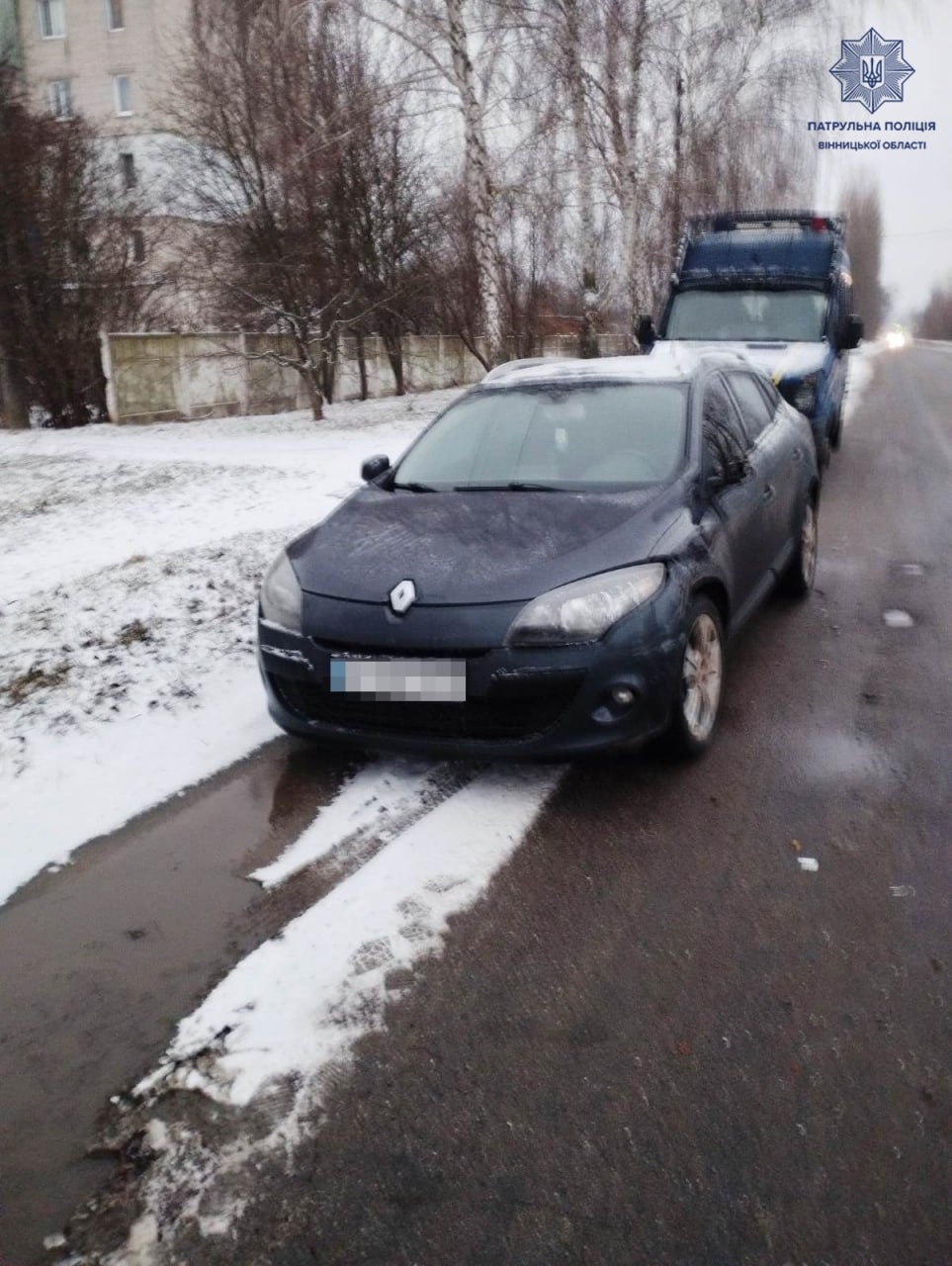 У Вінниці водій Renault напідпитку виїхав на зустрічку та підбив Lanos