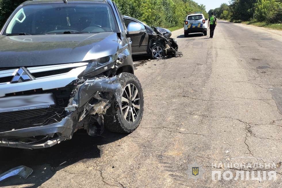 На Вінниччині стались дві автопригоди, в яких постраждали діти